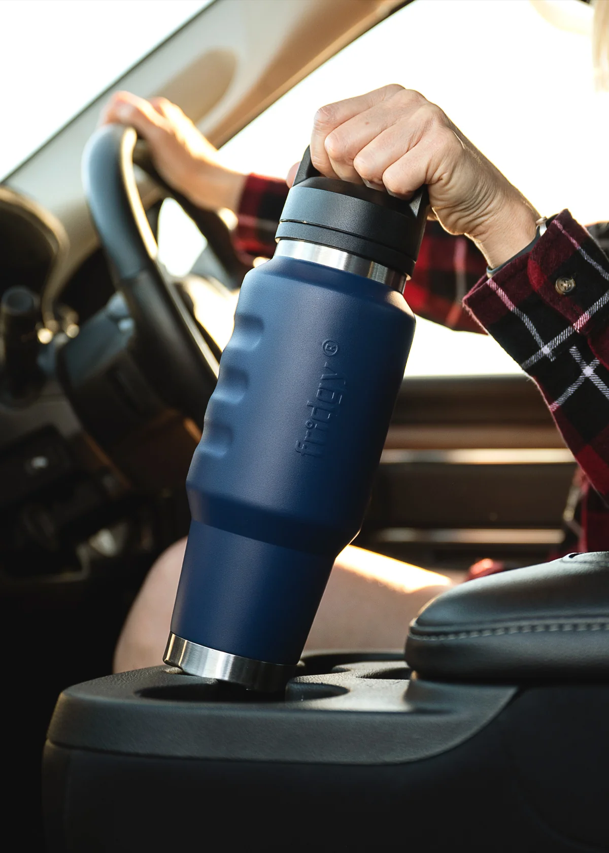 Fridgy 1000ml Insulated Bottle - Premium Drinkware TJM Karratha